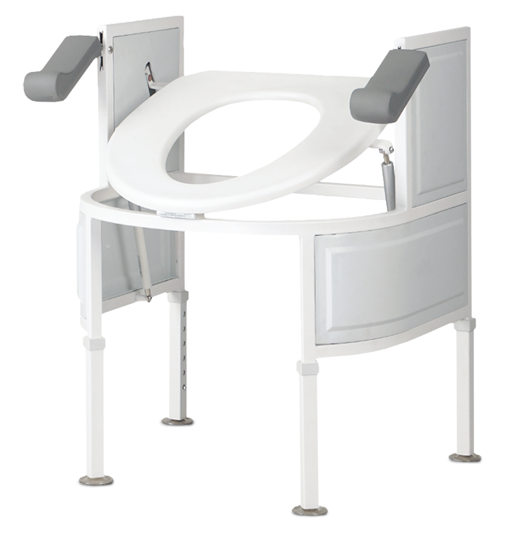Function First Furniture Toilet Lift Chair on transparent background